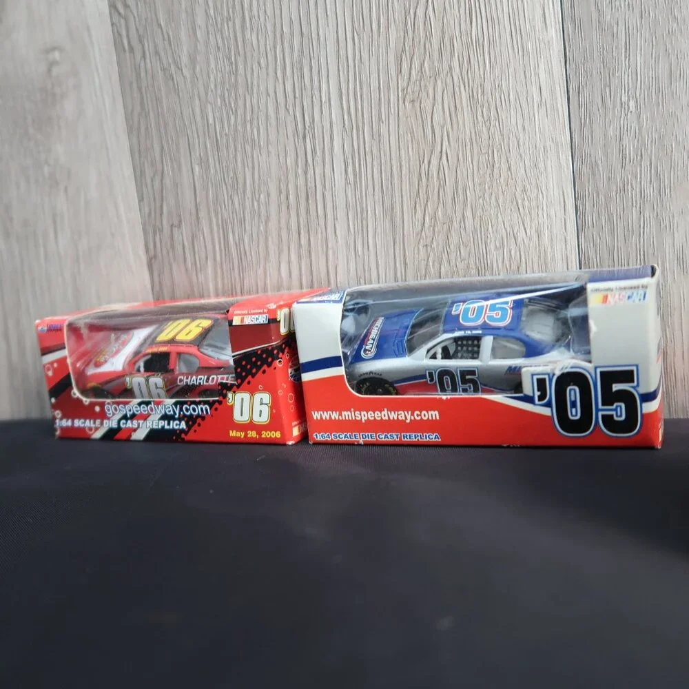 NASCAR Diecast Cars Lot of Three 2005 2006 2007 Original Packaging Bundle Toys